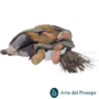 Dormiente da 20cm in Terracotta vestiti in Stoffa 284/26
