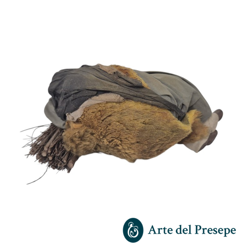 Dormiente da 20cm in Terracotta vestiti in Stoffa 284/26 - immagine 4